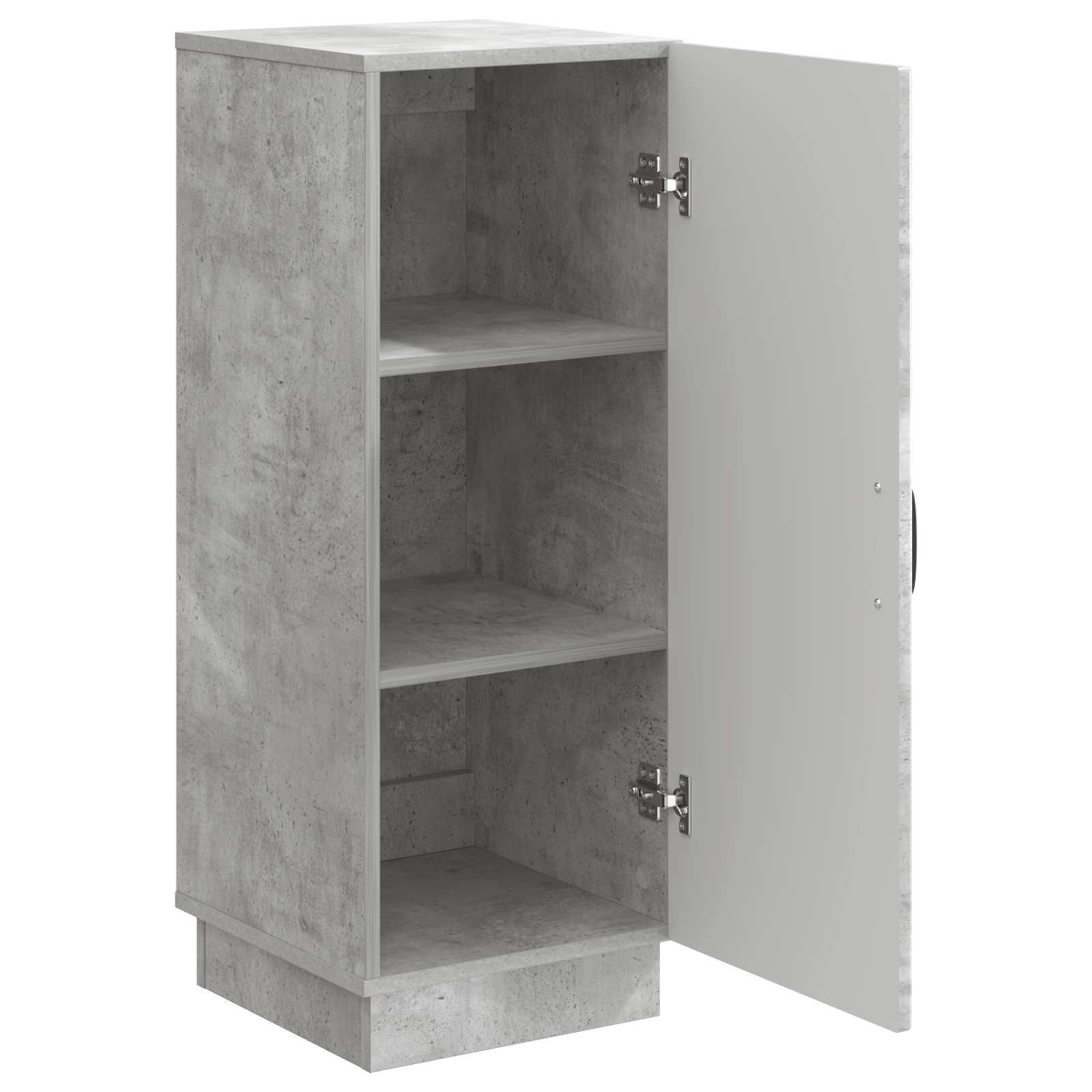 vidaXL Sideboard Concrete Grey 33 x 34.5 x 87 cm Engineered Wood 5