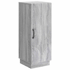 vidaXL Sideboard Grey Sonoma 33 x 34.5 x 87 cm Engineered Wood 2