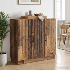 Sideboard 89 x 34.5 x 77 cm Engineered Wood Old wood