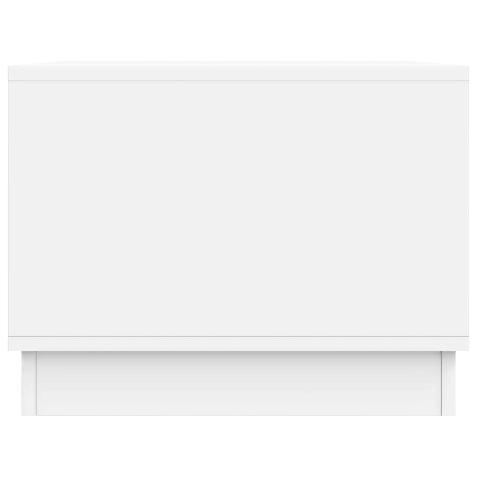 vidaXL Coffee Table White 90 x 50 x 37 cm Engineered Wood 6