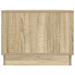 vidaXL Coffee Table Sonoma Oak 90 x 50 x 37 cm Engineered Wood 6