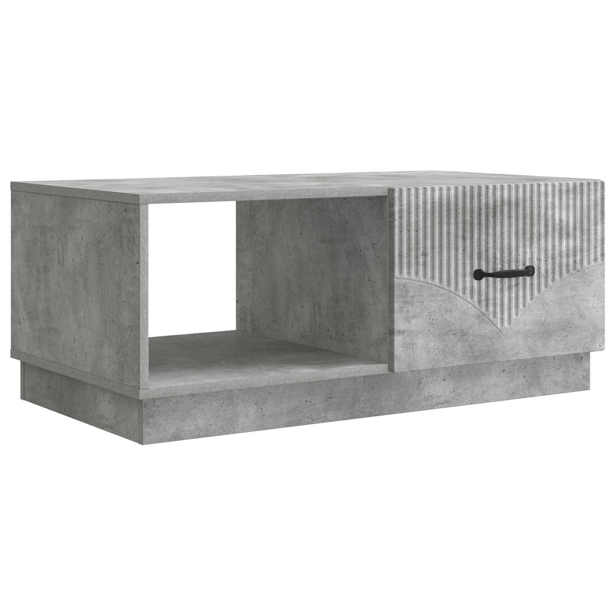 Coffee Table 90 x 50 x 37 cm Engineered Wood Concrete grey