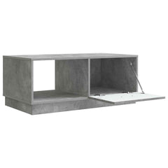 vidaXL Coffee Table Concrete Grey 90 x 50 x 37 cm Engineered Wood 4