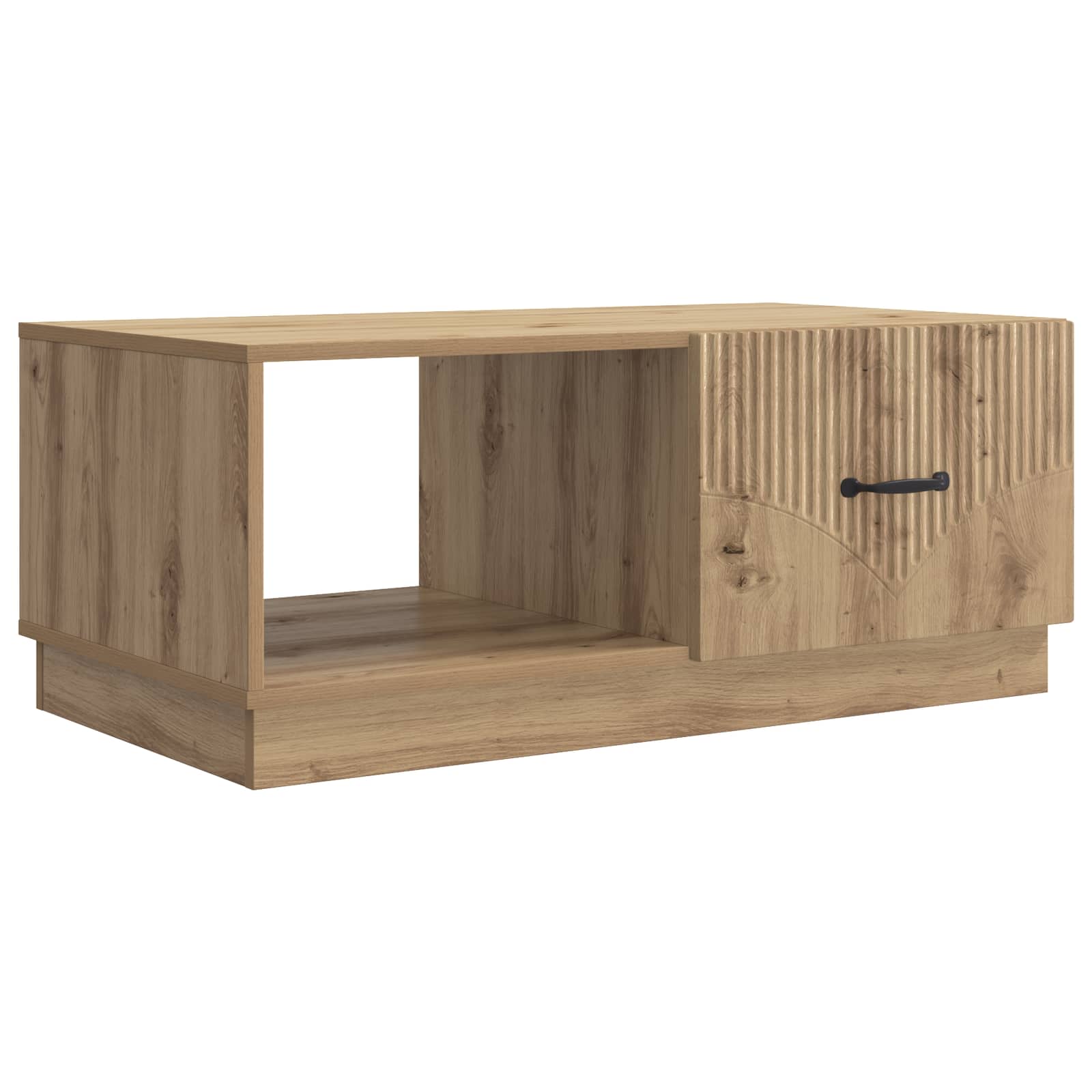 vidaXL Coffee Table Artisan Oak 90 x 50 x 37 cm Engineered Wood 2