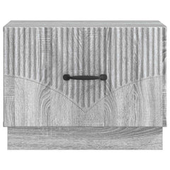 vidaXL Coffee Table Grey Sonoma 49 x 50 x 37 cm Engineered Wood 5