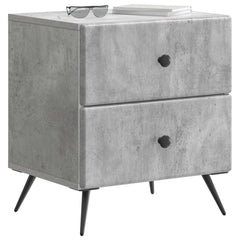 vidaXL Bedside Cabinet Concrete Grey 43 x 34.5 x 47.5 cm 3