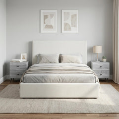 Bedside Cabinet in Grey Sonoma