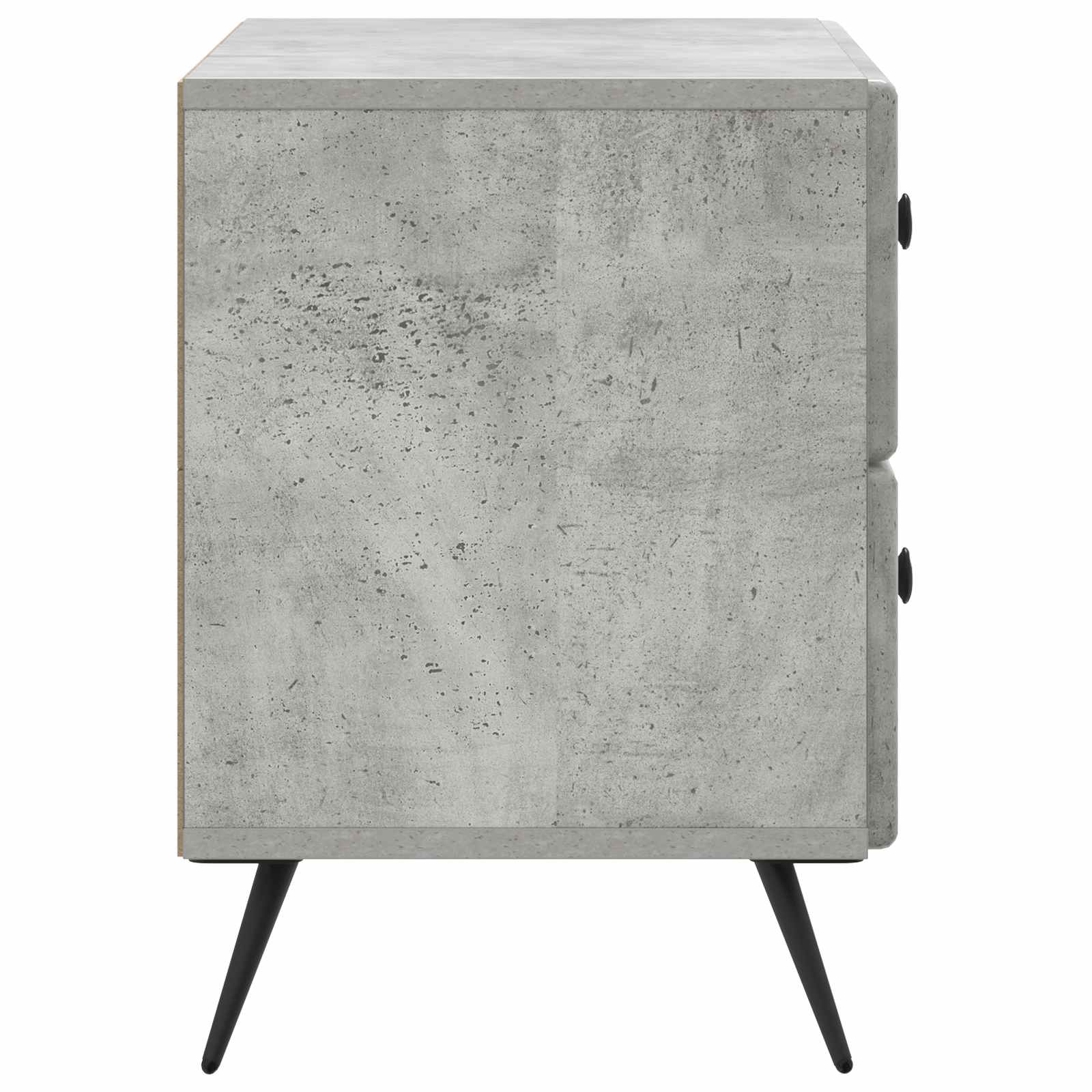 vidaXL Bedside Cabinet Concrete Grey 62 x 34.5 x 47.5 cm 6