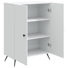 Sideboard 66 x 34.5 x 90 cm Engineered Wood White