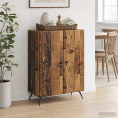 Sideboard 66 x 34.5 x 90 cm Engineered Wood Old wood