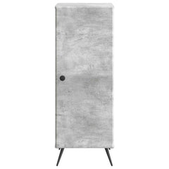 vidaXL Sideboard Concrete Grey 33 x 34.5 x 90 cm Engineered Wood 6