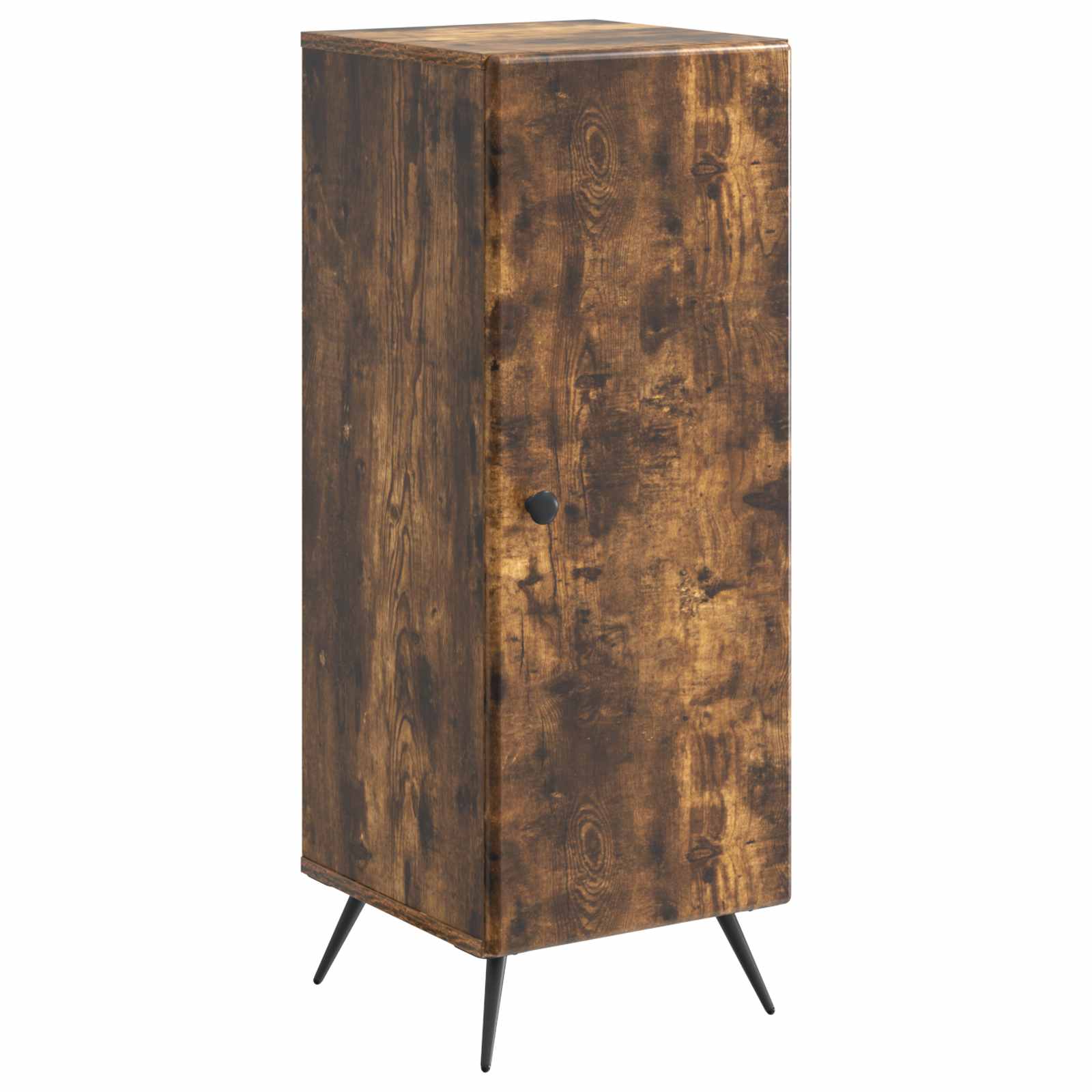 vidaXL Sideboard Smoked Oak 33 x 34.5 x 90 cm Engineered Wood 2