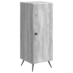 vidaXL Sideboard Grey Sonoma 33 x 34.5 x 90 cm Engineered Wood 2