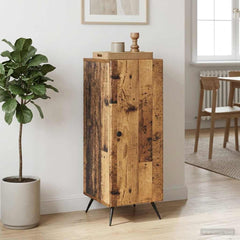 vidaXL Sideboard Old Wood 33 x 34.5 x 90 cm Engineered Wood 1