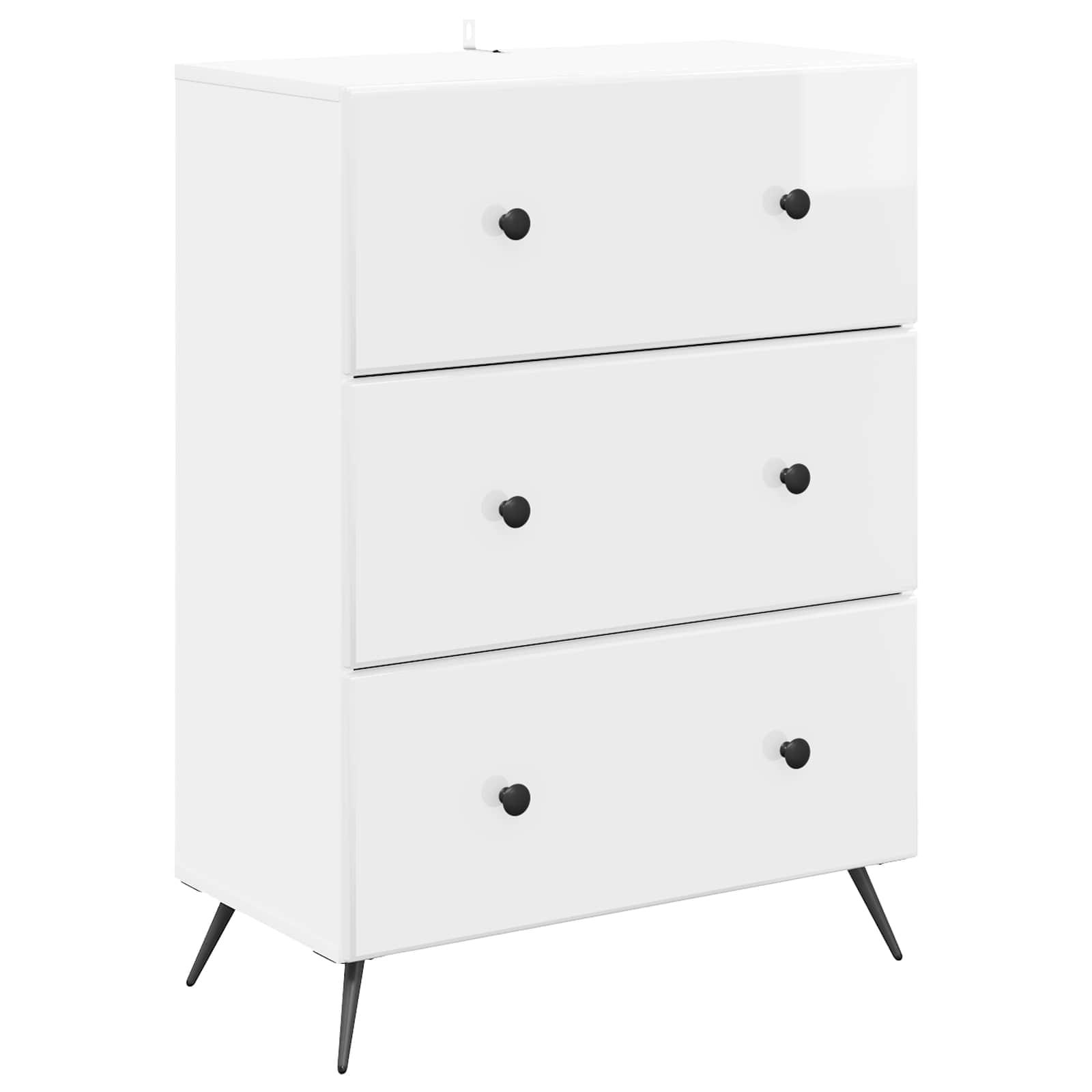 vidaXL Drawer Cabinet 66 x 34.5 x 90 cm Engineered Wood 2