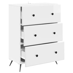 vidaXL Drawer Cabinet 66 x 34.5 x 90 cm Engineered Wood 5