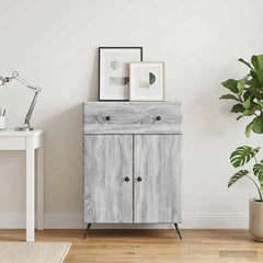 Sideboard 66 x 34.5 x 90 cm Engineered Wood Grey sonoma