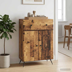 Sideboard 66 x 34.5 x 90 cm Engineered Wood Old wood