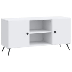 TV Cabinet 102 x 34.5 x 50 cm Engineered Wood White