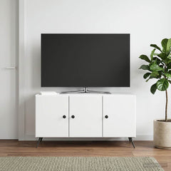 TV Cabinet 99 x 34.5 x 50 cm Engineered Wood White