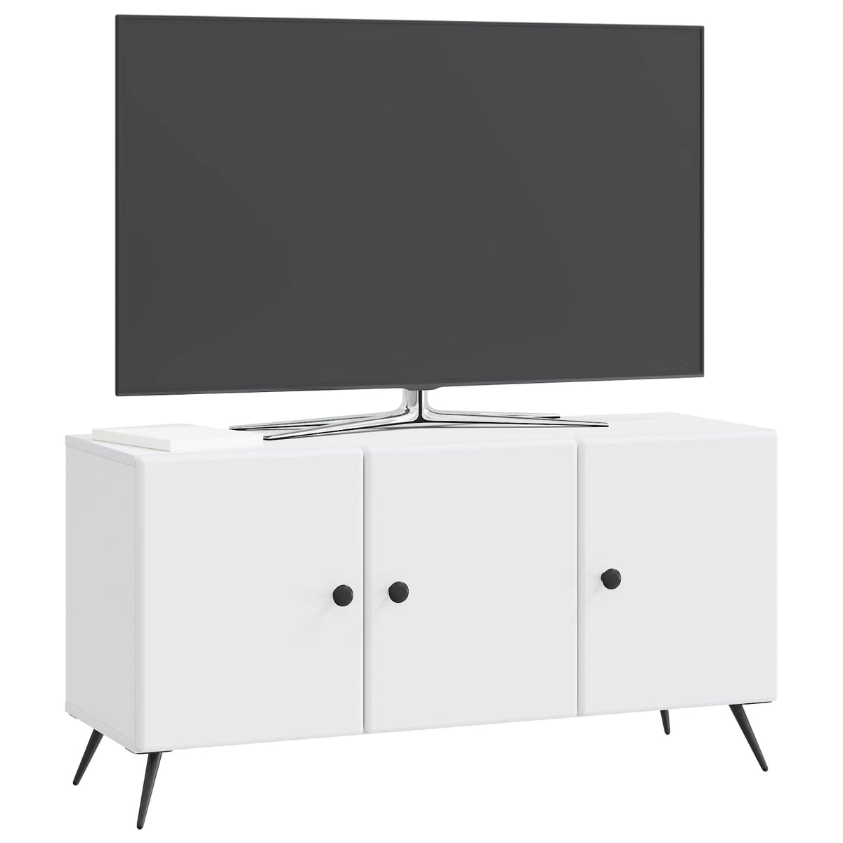 TV Cabinet 99 x 34.5 x 50 cm Engineered Wood White