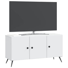 TV Cabinet 99 x 34.5 x 50 cm Engineered Wood White