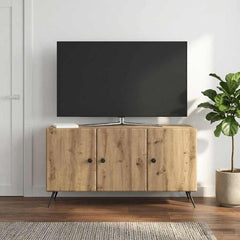 TV Cabinet 99 x 34.5 x 50 cm Engineered Wood Artisan oak