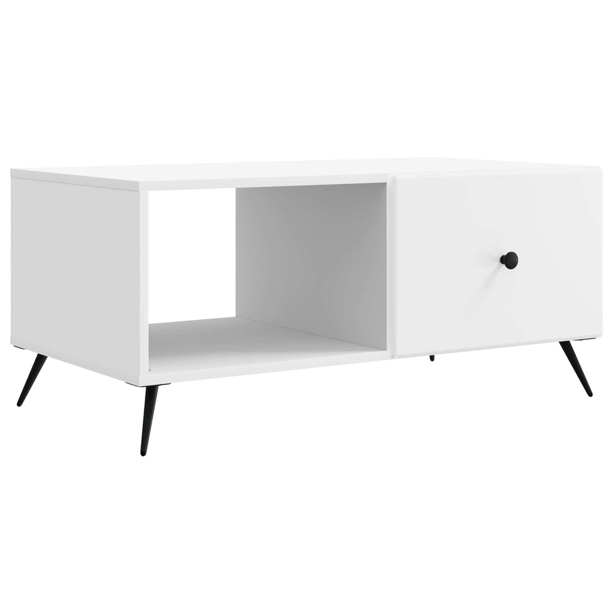 Coffee Table 90 x 50 x 40 cm Engineered Wood White