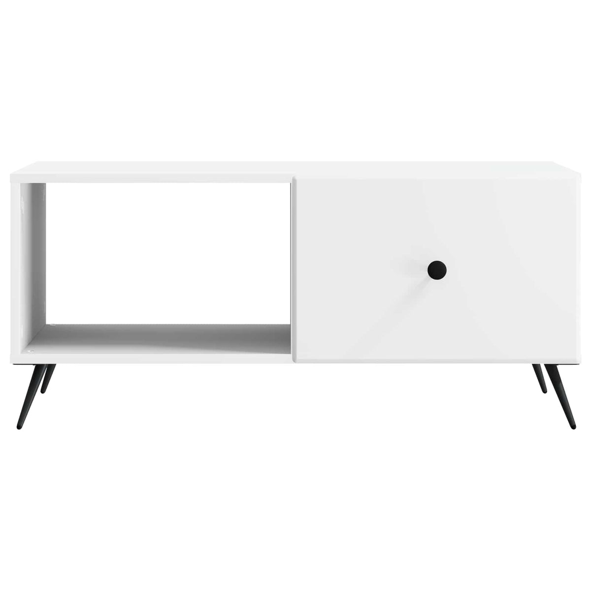 Coffee Table 90 x 50 x 40 cm Engineered Wood White