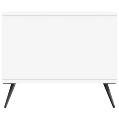 Coffee Table 90 x 50 x 40 cm Engineered Wood White