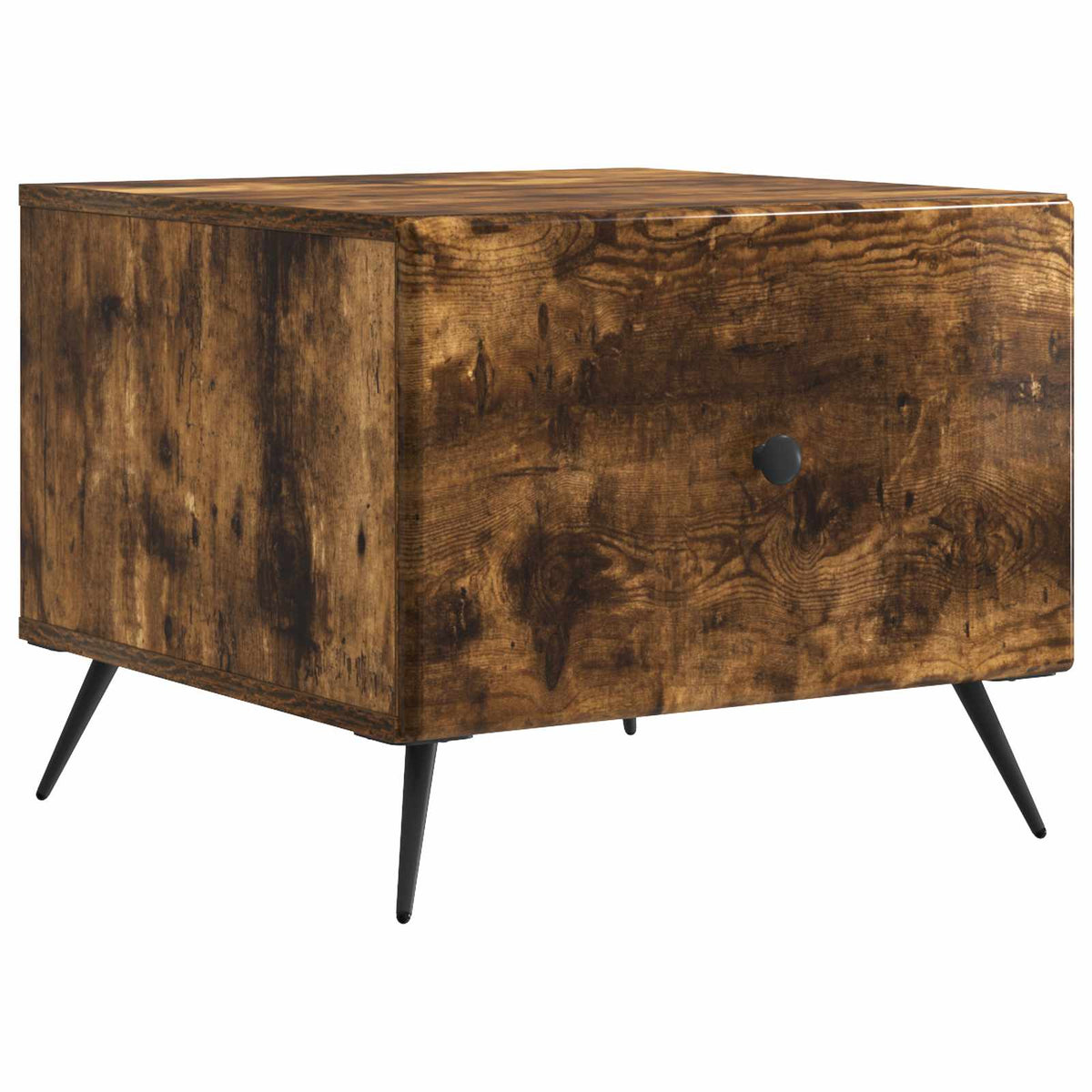Coffee Table 49 x 50 x 40 cm Engineered Wood Smoked oak