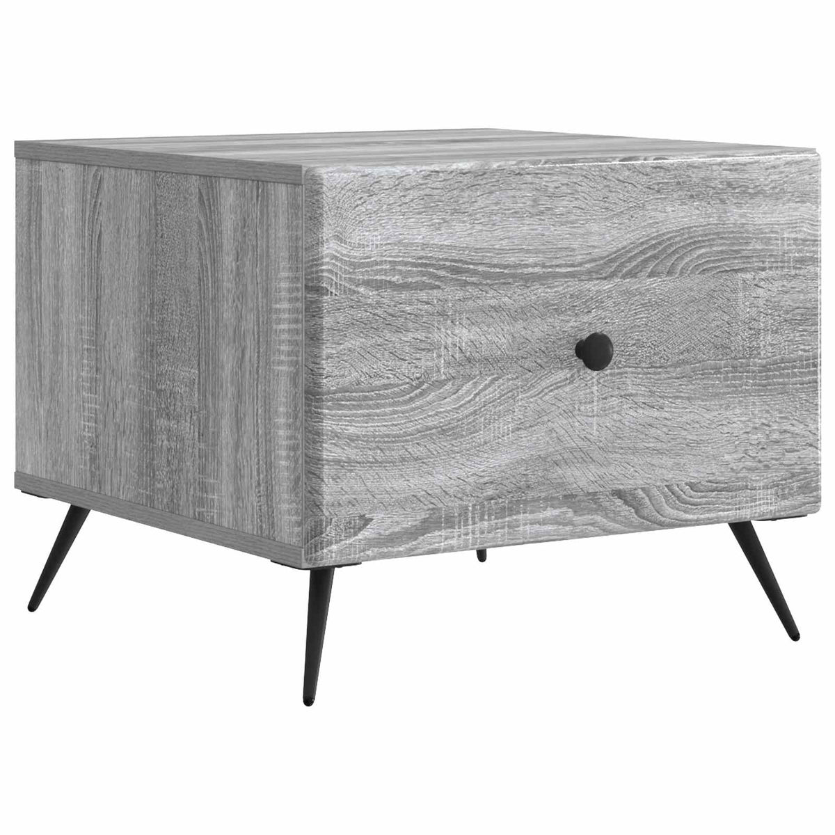 Coffee Table 49 x 50 x 40 cm Engineered Wood Grey sonoma