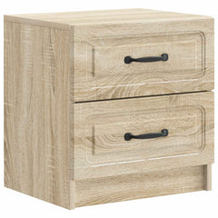vidaXL Bedside Cabinet 2 pcs Sonoma Oak 43 x 34.5 x 44.5 cm 5