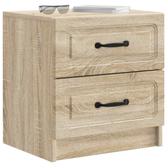 vidaXL Bedside Cabinet 2 pcs Sonoma Oak 43 x 34.5 x 44.5 cm 3