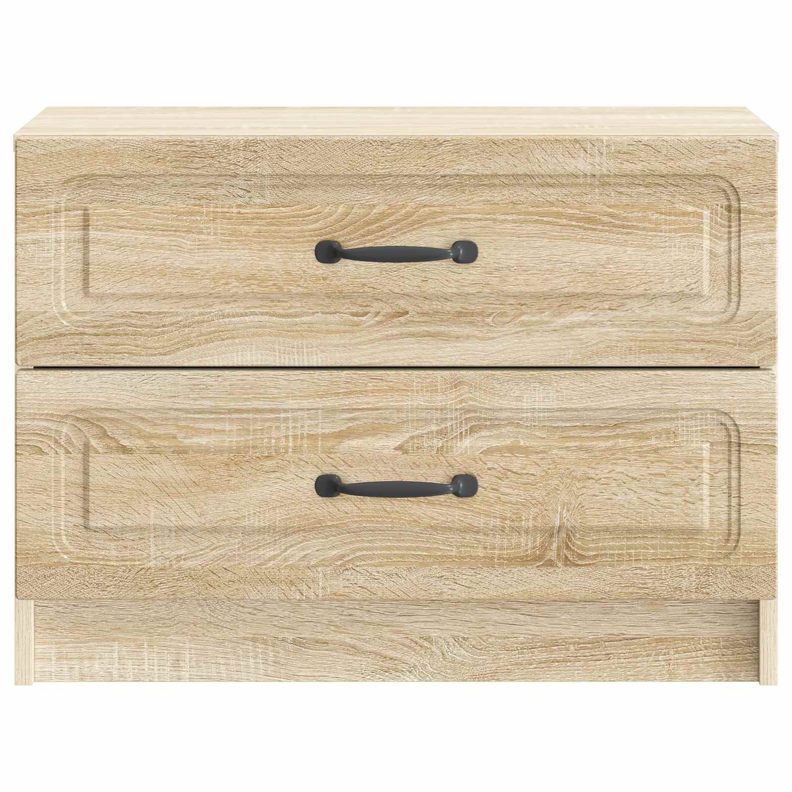 vidaXL Bedside Cabinet Sonoma Oak 62 x 34.5 x 44.5 cm Engineered Wood 5