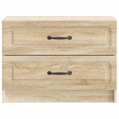 vidaXL Bedside Cabinet Sonoma Oak 62 x 34.5 x 44.5 cm Engineered Wood 5