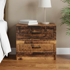 vidaXL Bedside Cabinet Old Wood 62 x 34.5 x 44.5 cm Engineered Wood 1
