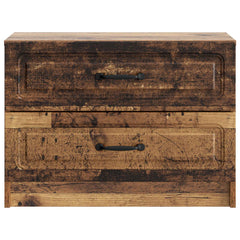 vidaXL Bedside Cabinet Old Wood 62 x 34.5 x 44.5 cm Engineered Wood 5