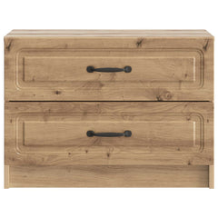 vidaXL Bedside Cabinet Artisan Oak 62 x 34.5 x 44.5 cm Engineered Wood 5