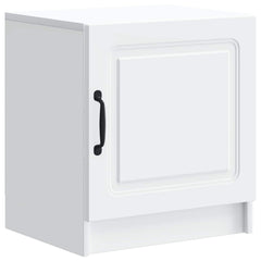 vidaXL Bedside Cabinet White 43 x 34.5 x 47 cm Engineered Wood 2