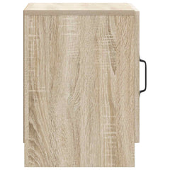vidaXL Bedside Cabinet Sonoma Oak 43 x 34.5 x 47 cm Engineered Wood 6