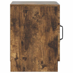 vidaXL Bedside Cabinet Smoked Oak 43 x 34.5 x 47 cm Engineered Wood 6