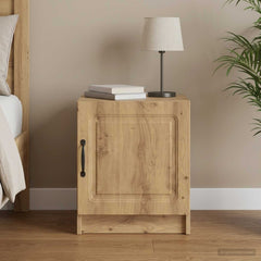 vidaXL Bedside Cabinet Artisan Oak 43 x 34.5 x 47 cm Engineered Wood 1