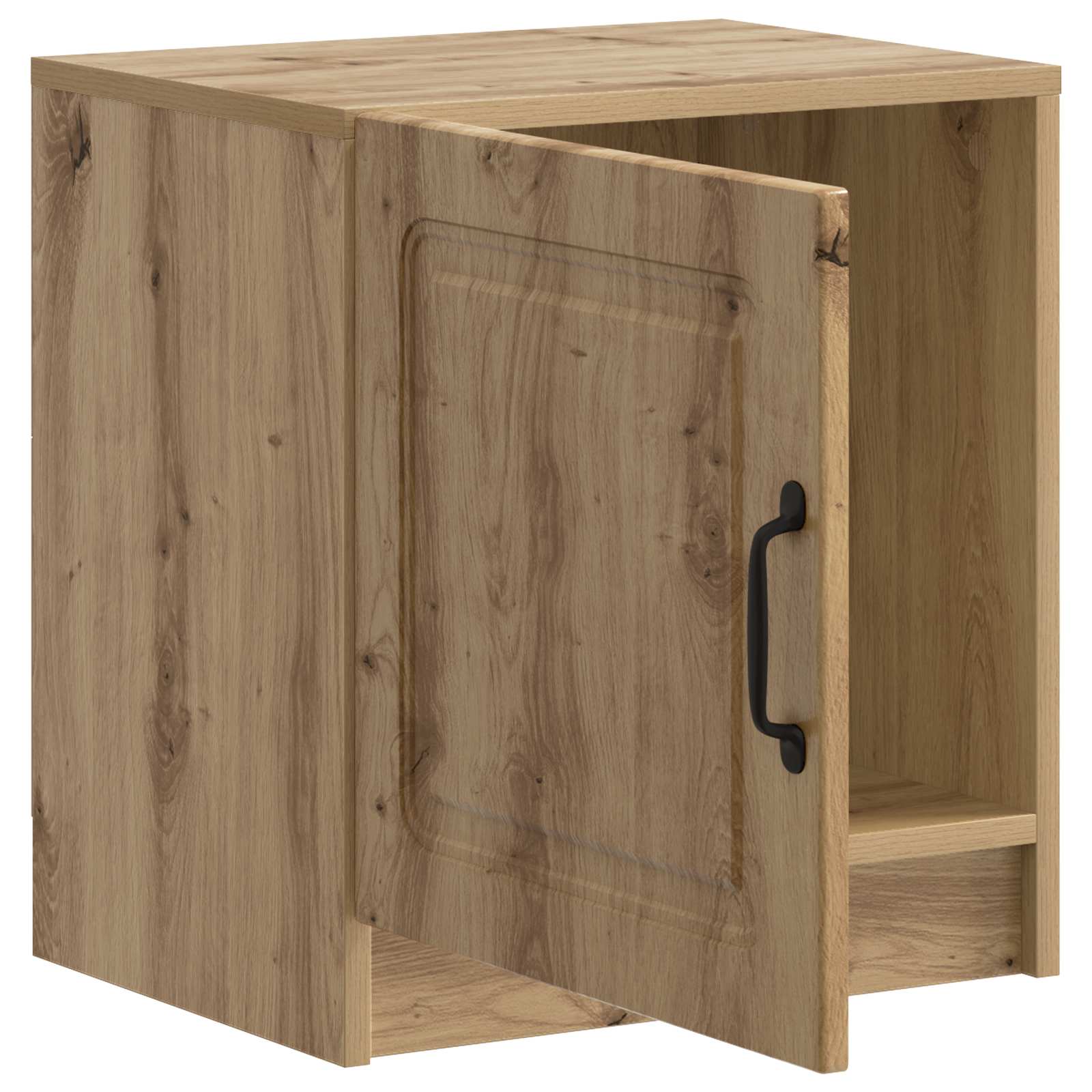 vidaXL Bedside Cabinet Artisan Oak 43 x 34.5 x 47 cm Engineered Wood 4