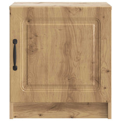vidaXL Bedside Cabinet Artisan Oak 43 x 34.5 x 47 cm Engineered Wood 5