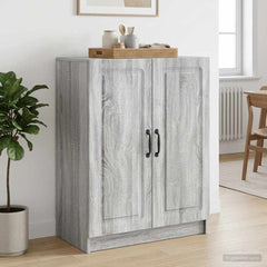 Sideboard 66 x 34.5 x 87 cm Engineered Wood Grey sonoma