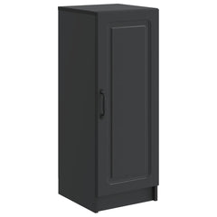 vidaXL Sideboard Black 33 x 34.5 x 87 cm Engineered Wood 2