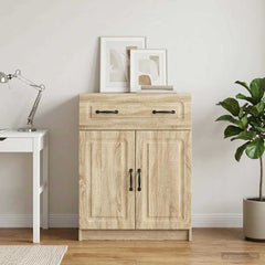 Sideboard 66 x 34.5 x 87 cm Engineered Wood Sonoma oak