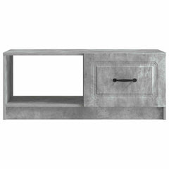 vidaXL Coffee Table Concrete Grey 90 x 50 x 37 cm Engineered Wood 5