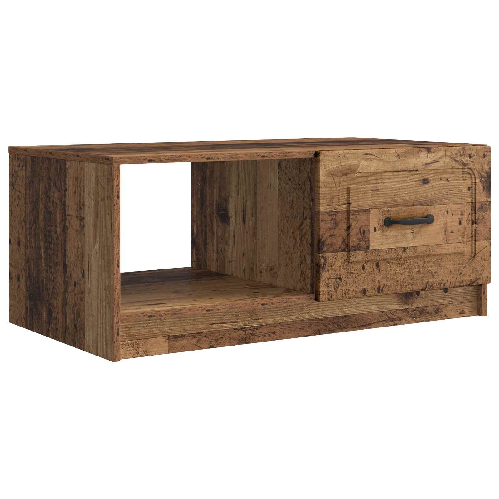 vidaXL Coffee Table Old Wood 90 x 50 x 37 cm Engineered Wood 2